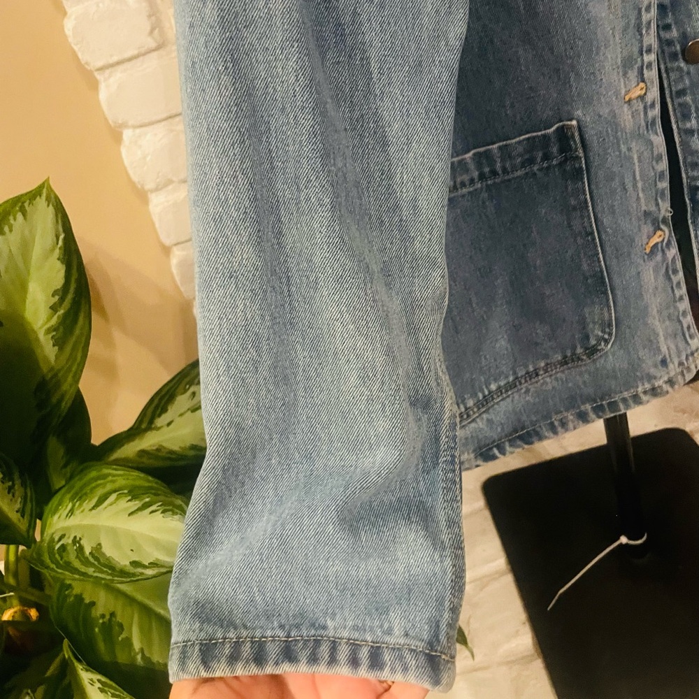 Zara Indigo Denim Jacket - Picture 4 of 8